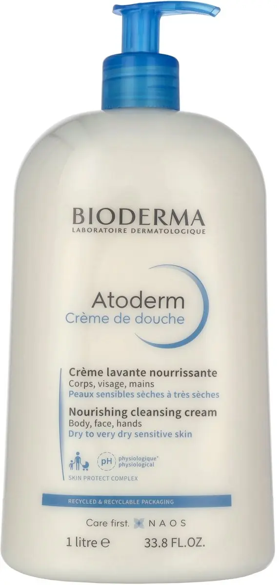 Bioderma Atoderm Voedende Douchecrème 1000ml