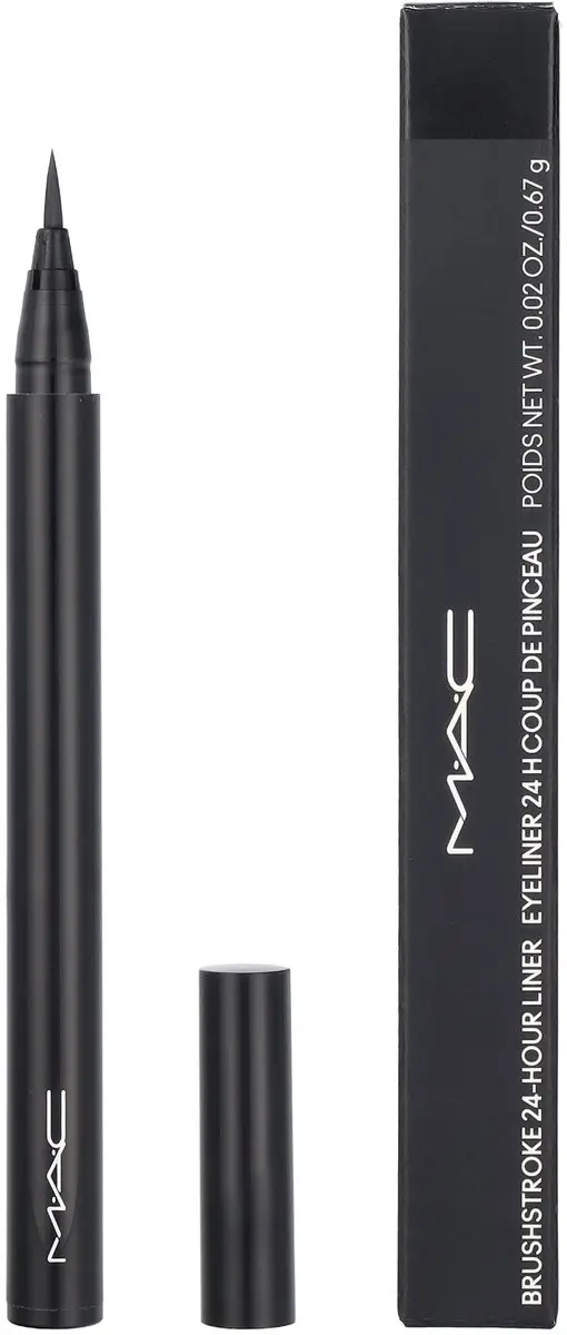 MAC Brushstroke 24-Hour Eyeliner - Zwart