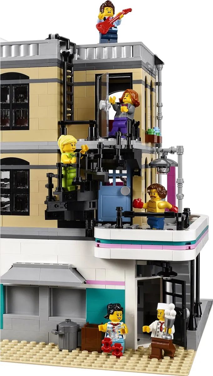 LEGO Creator Expert Diner in de Stad 10260 - 2480 Stenen