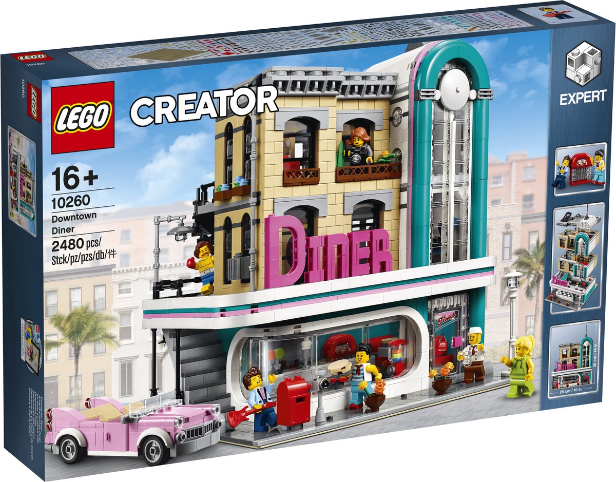 LEGO Creator Expert Diner in de Stad - 10260