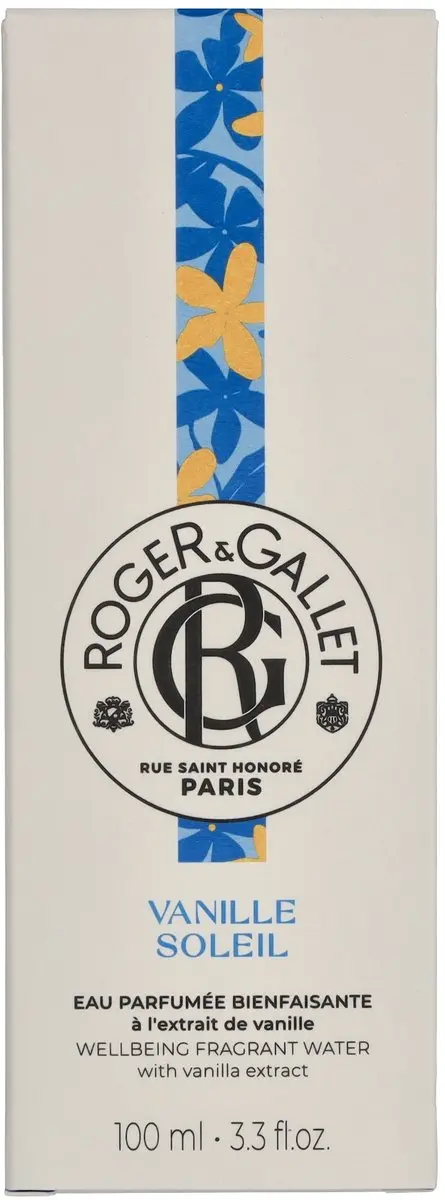 Roger & Gallet Vainille Soleil Eau de Toilette 100ml