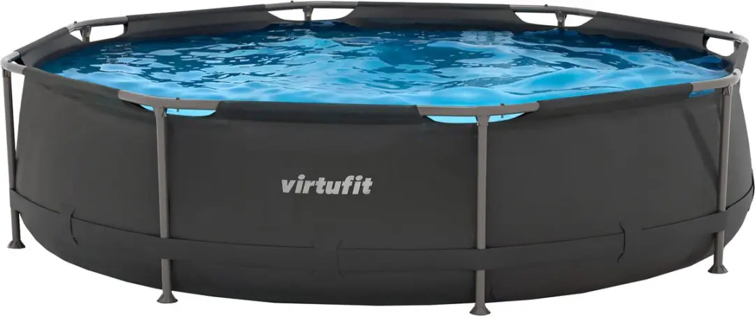 Virtufit Rond Zwembad Ø305cm - 4822L - VF13002 - Grijs