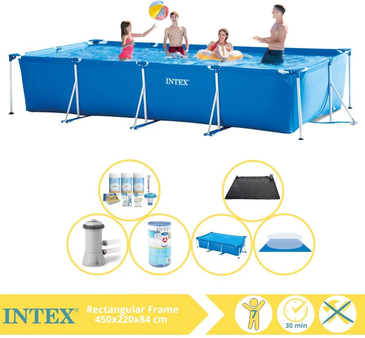 Intex 28273NP Opzetzwembad 450x220x84cm