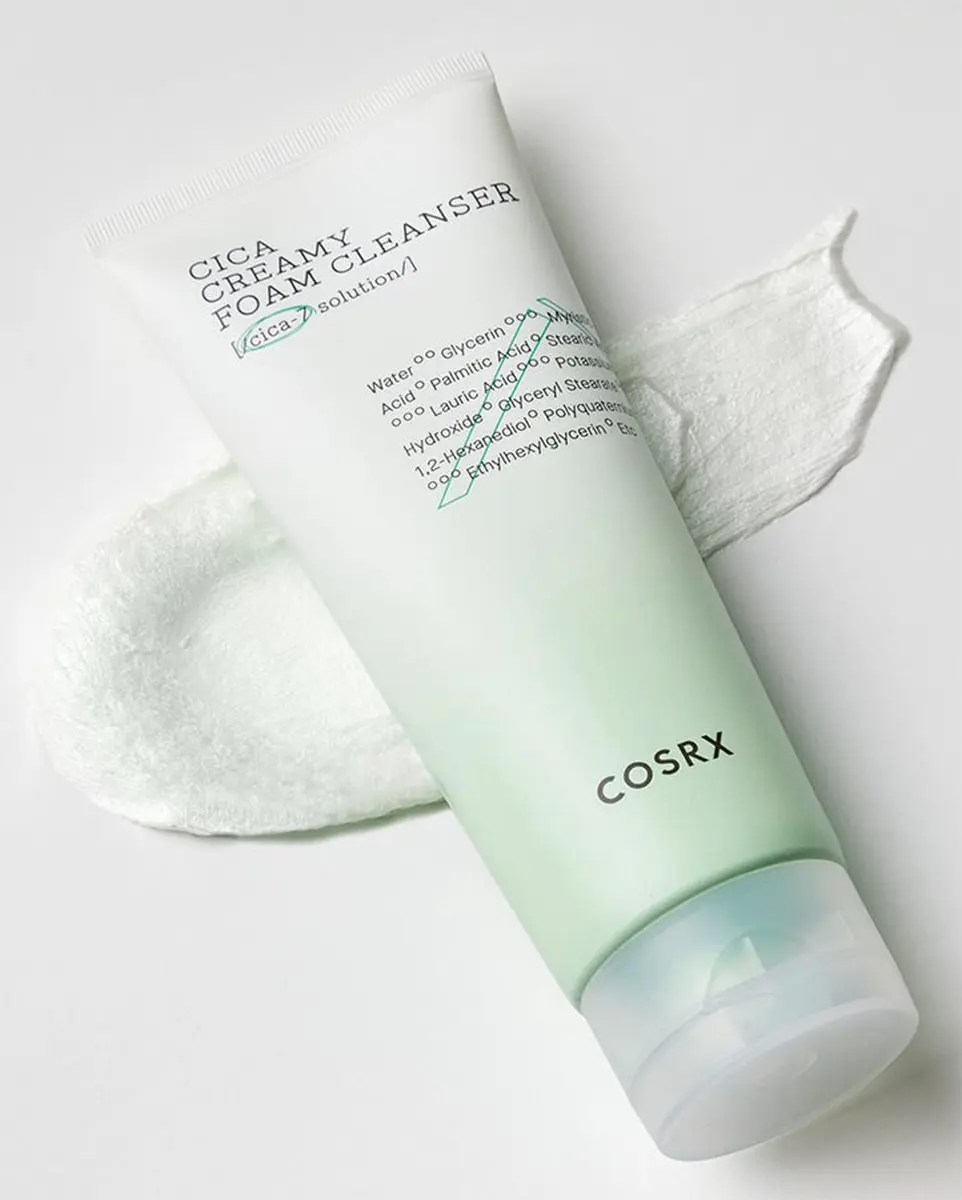 CosRx Pure Fit Cica Creamy Foam Cleanser 150ml - afbeelding 6 van 6