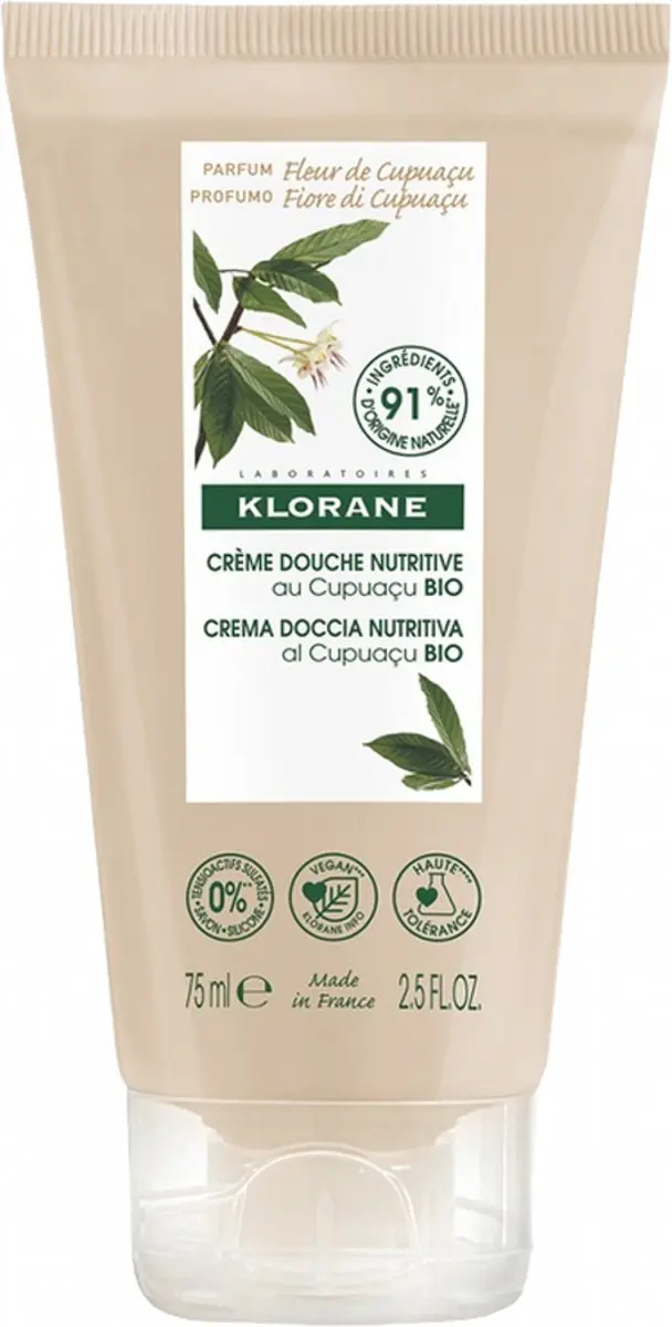 Klorane Huid Fleur de Frangipanier Douchecrème 75ml