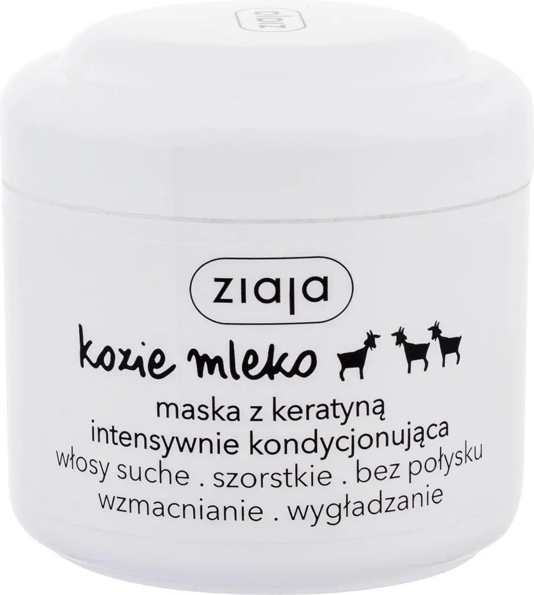 Ziaja Geitenmelk Haarmasker met Keratine 200ml