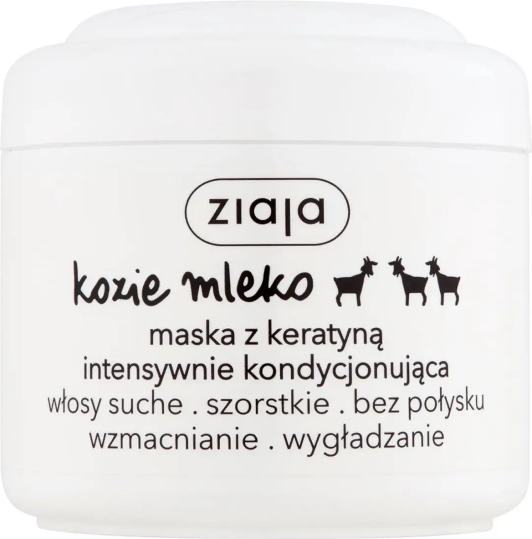 Ziaja Geitenmelk Haarmasker met Keratine 200ml
