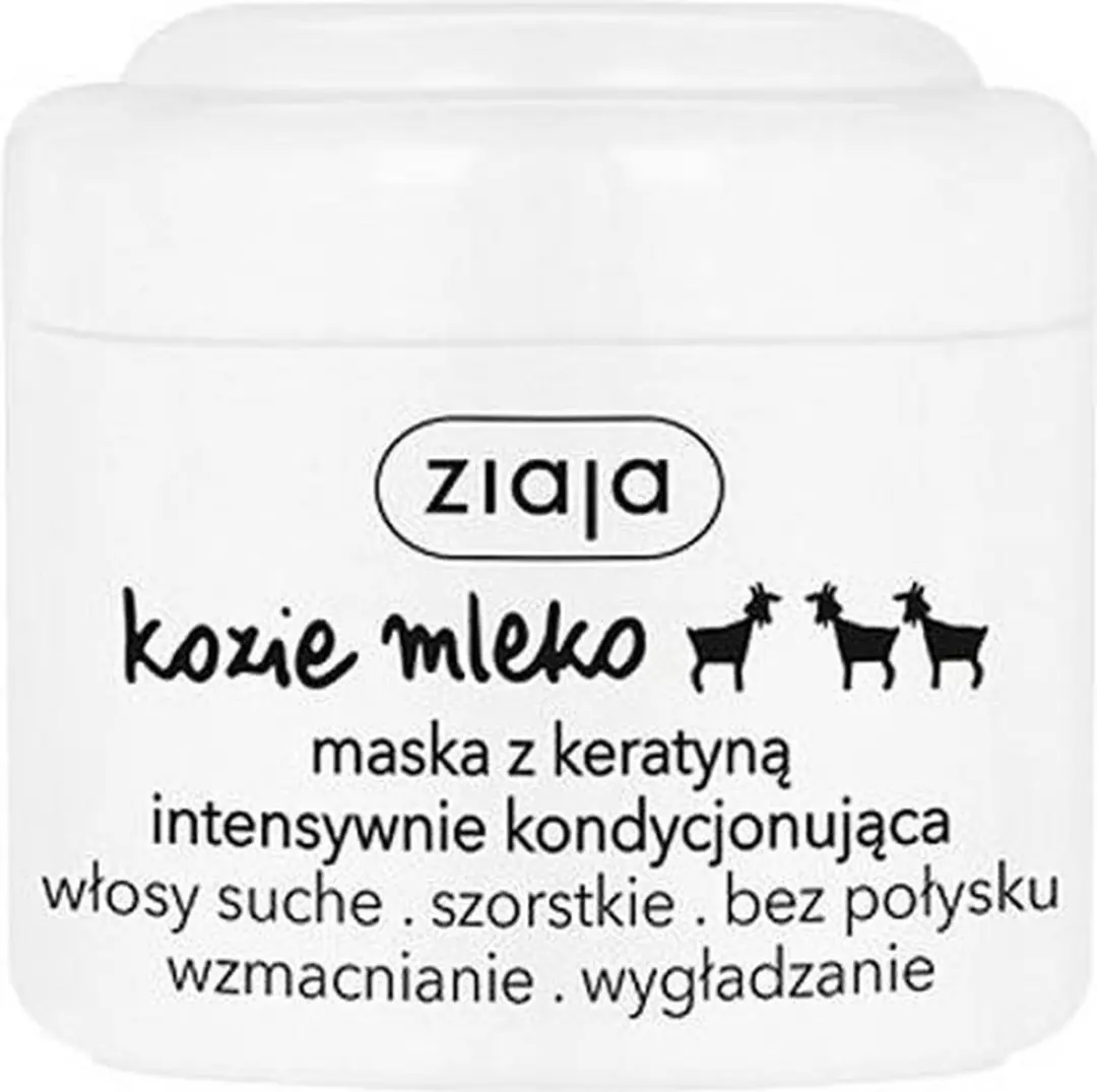 Ziaja Geitenmelk Haarmasker met Keratine 200ml