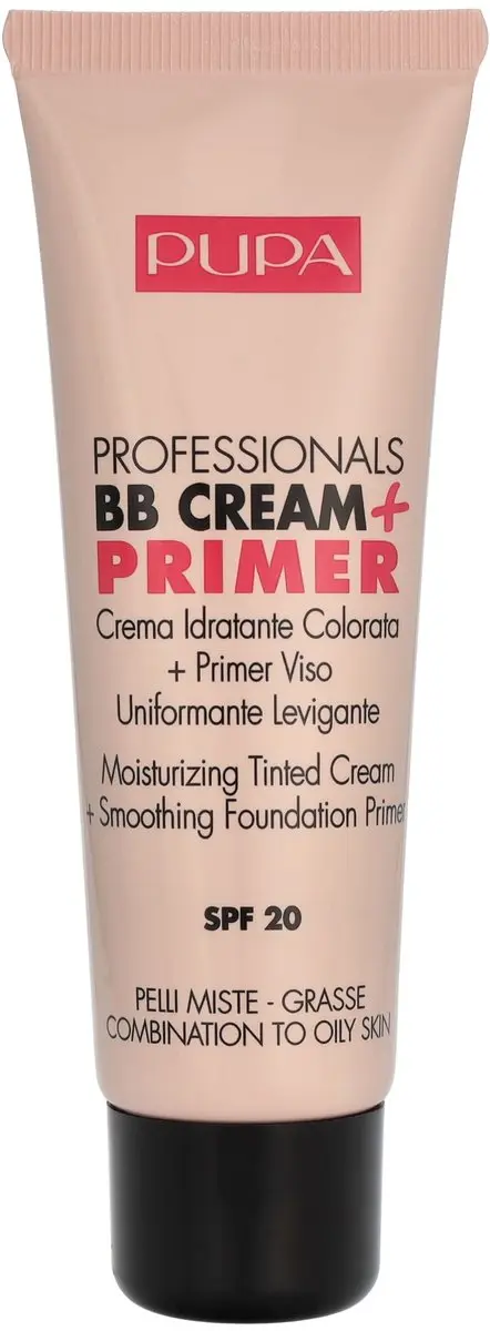 Pupa Milano BB Cream + Primer 001 Nude - 50ml