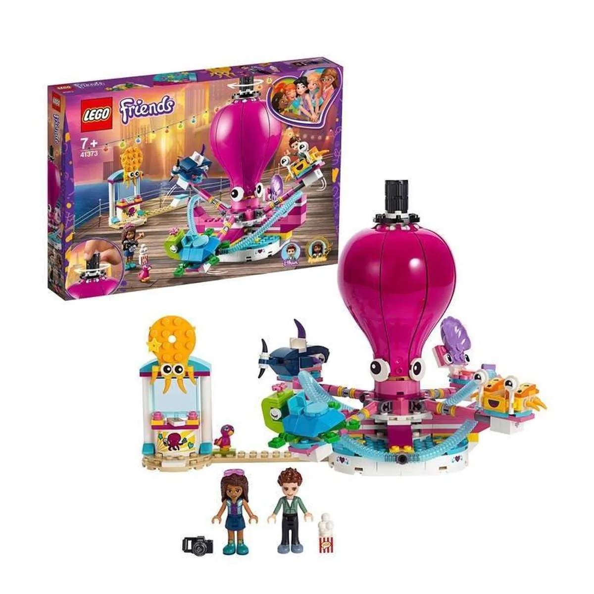 LEGO Friends Octopusrit 41373 - 324 Stukken - 2 Minifiguren