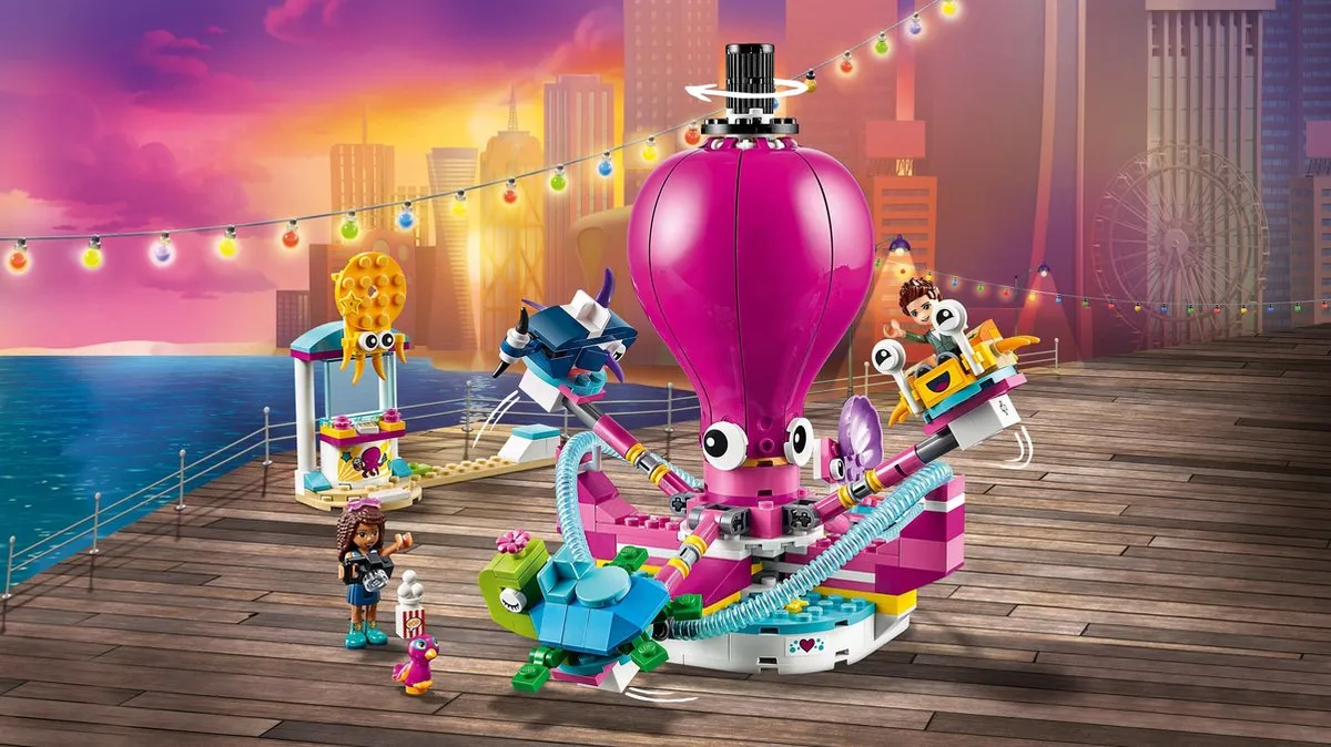 LEGO Friends Octopusrit 41373 - 324 Stukken - 2 Minifiguren