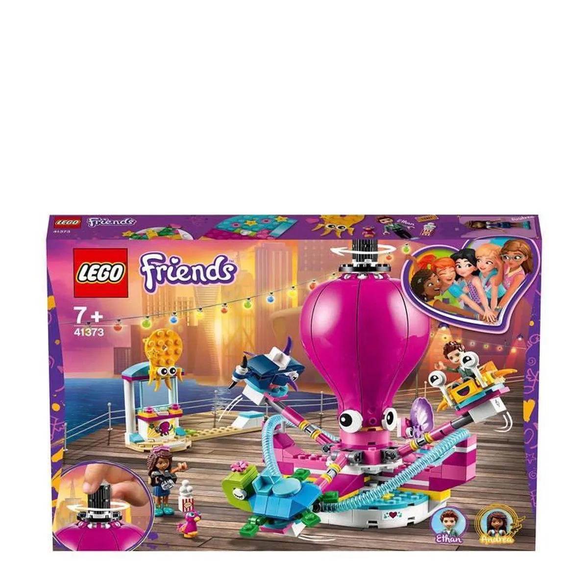 LEGO Friends Octopusrit 41373 - 324 Stukken - 2 Minifiguren