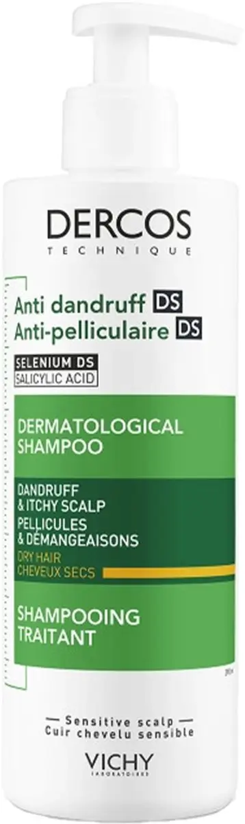Vichy Dercos Anti-Roos Shampoo Navulling 390ml - Seleniumdisulfide/Salicylzuur - afbeelding 6 van 6