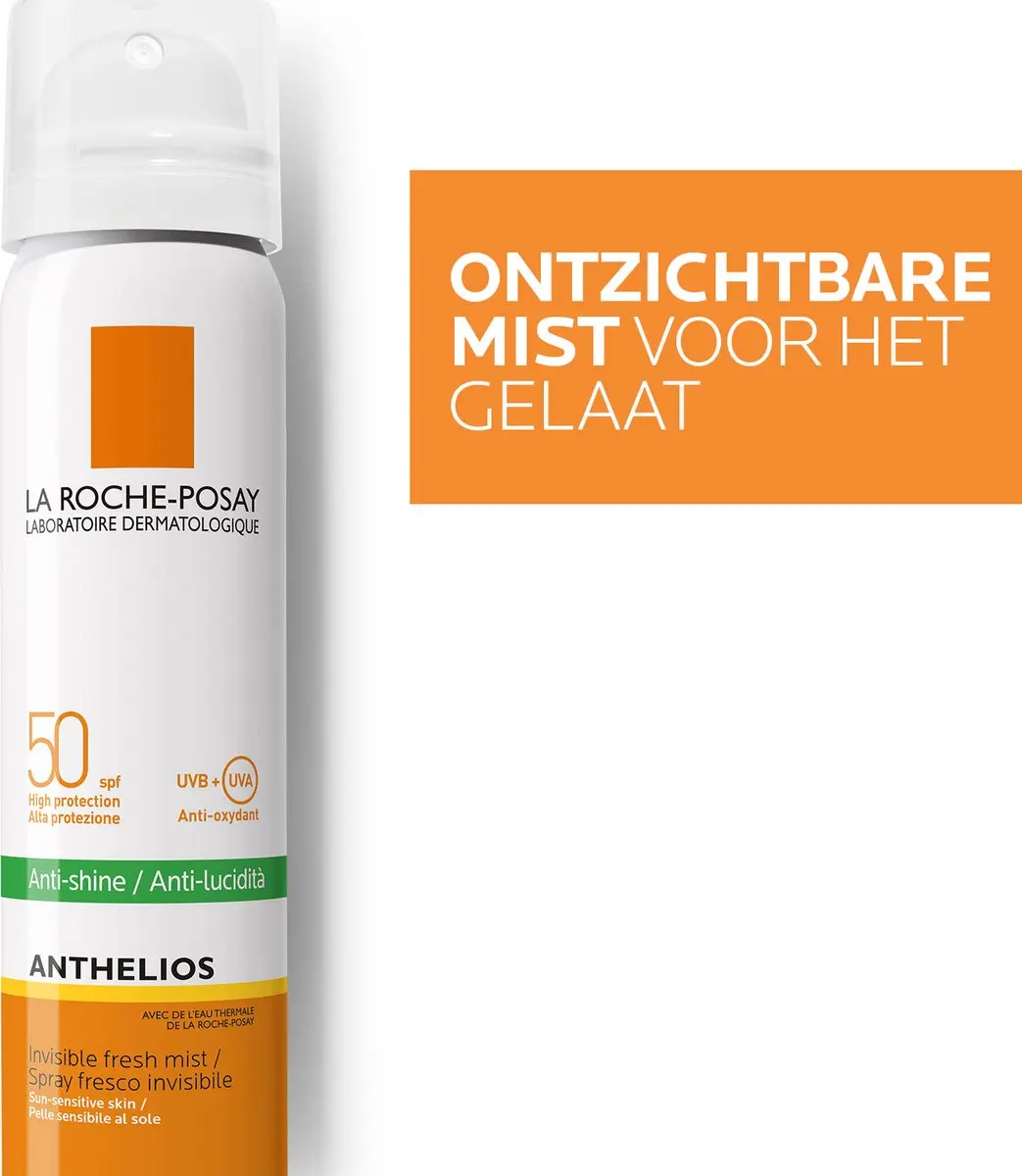 La Roche-Posay Anthelios Zonnebrand Mist SPF50 - 2x75ml