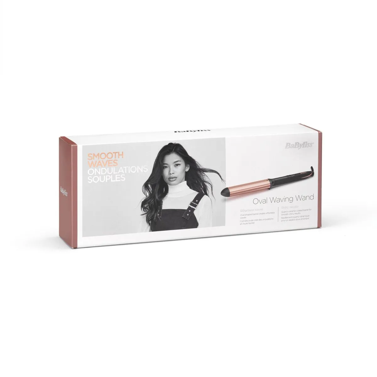 Babyliss Oval Krultang C457E 28x140mm - 6 Temperaturen - Zwart Roze - afbeelding 6 van 6