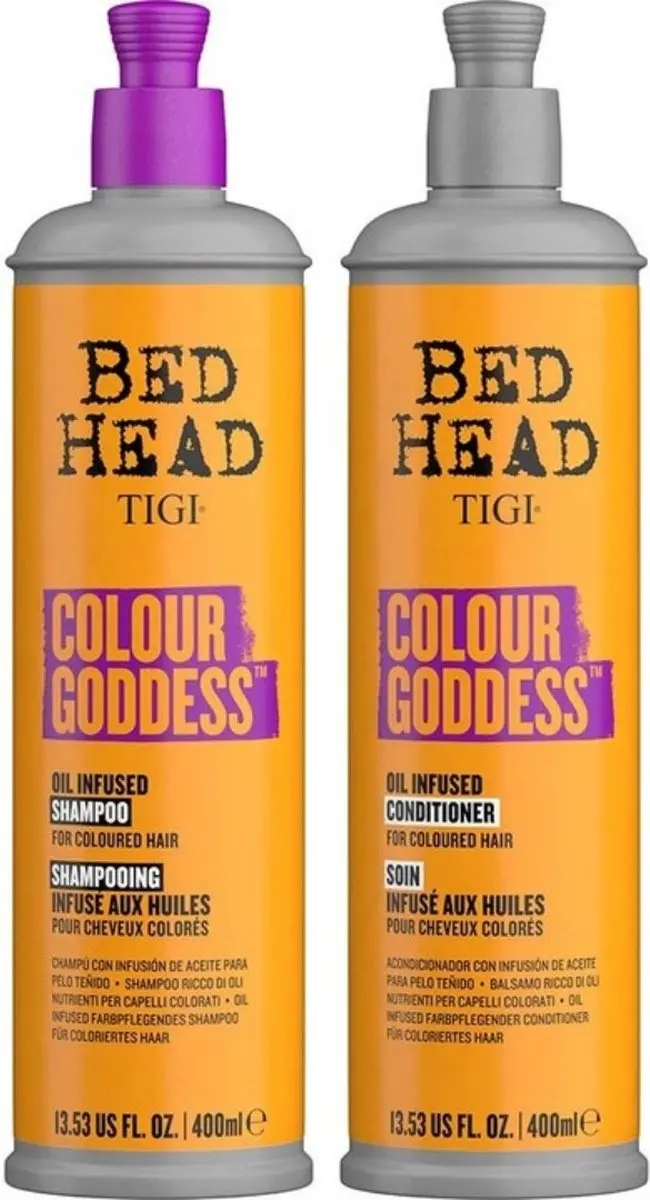 TIGI Bed Head Colour Goddess Oil Set - 2x400ml