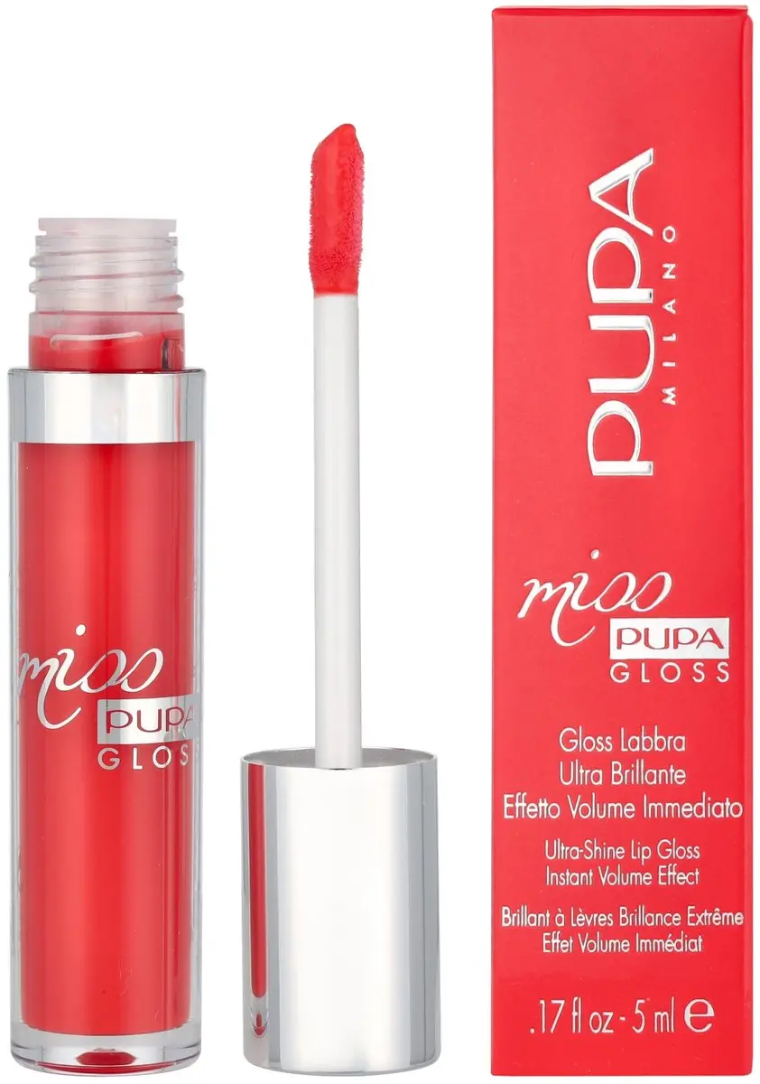 Pupa Milano 020032A204 Lipgloss 204 Timeless Coral - 5ml