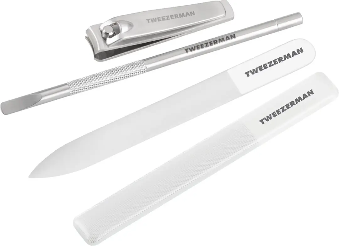 Tweezerman Glass Manicure Set