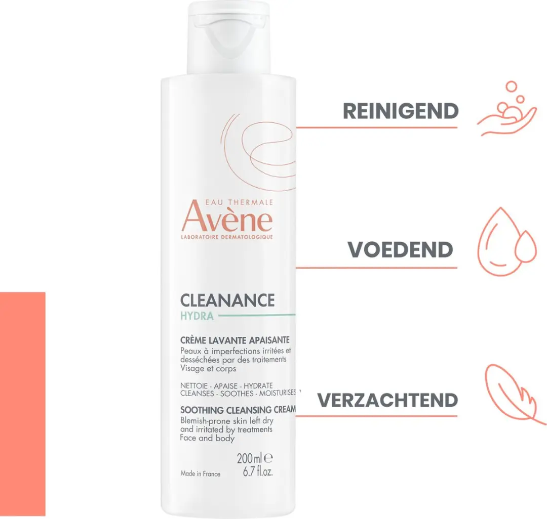 Avène Cleanance Hydra Wascrème 200ml