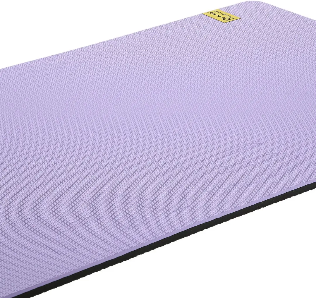 HMS Fitnessmat 15mm - Lila/Zwart