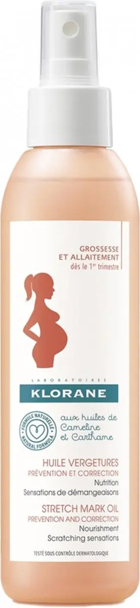 Klorane Striemenolie 200ml