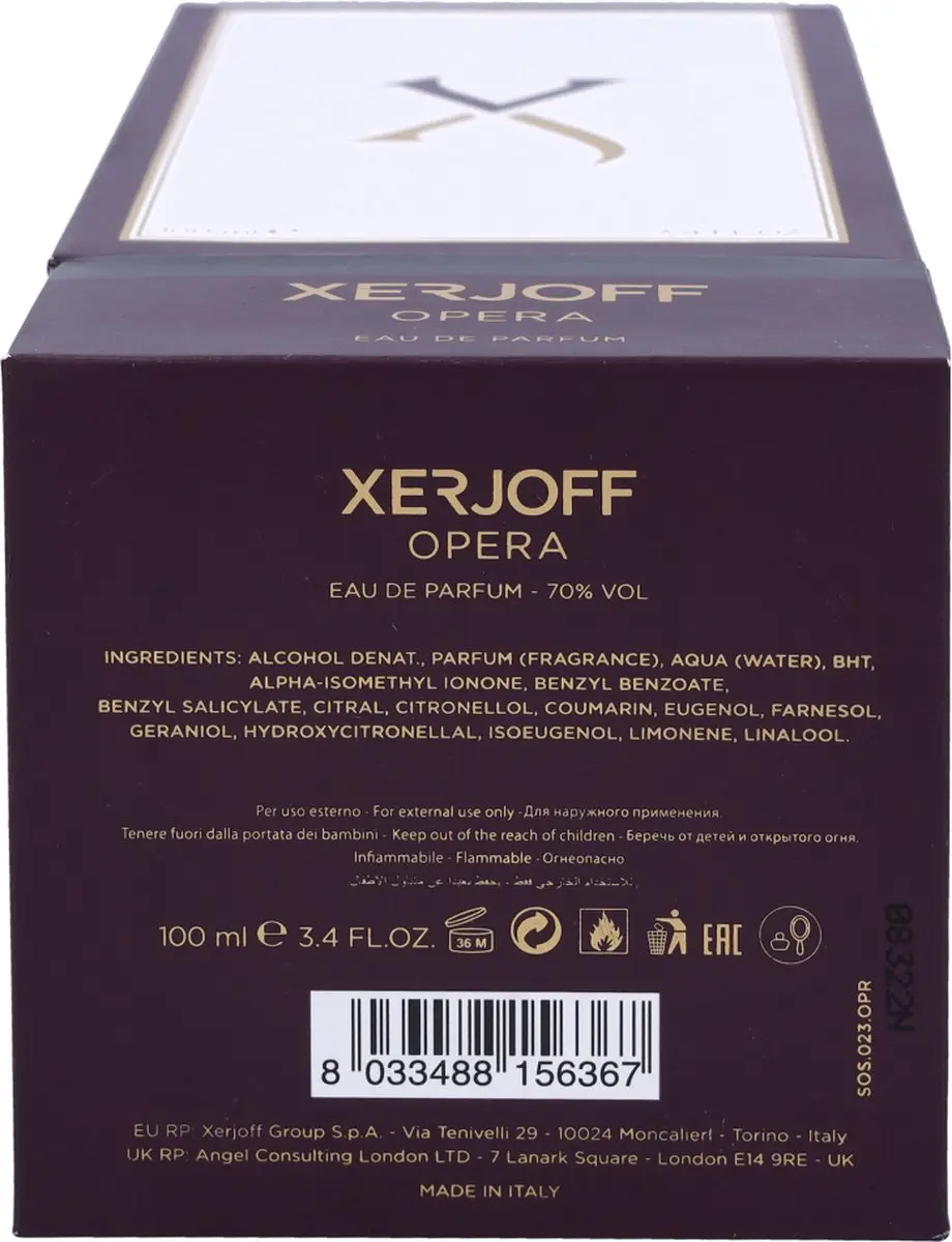 Xerjoff Opera Sospiro Eau de Parfum 100ml