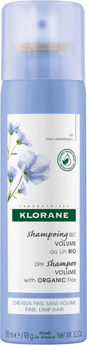 Klorane Lijnzaad Droge Shampoo 150ml