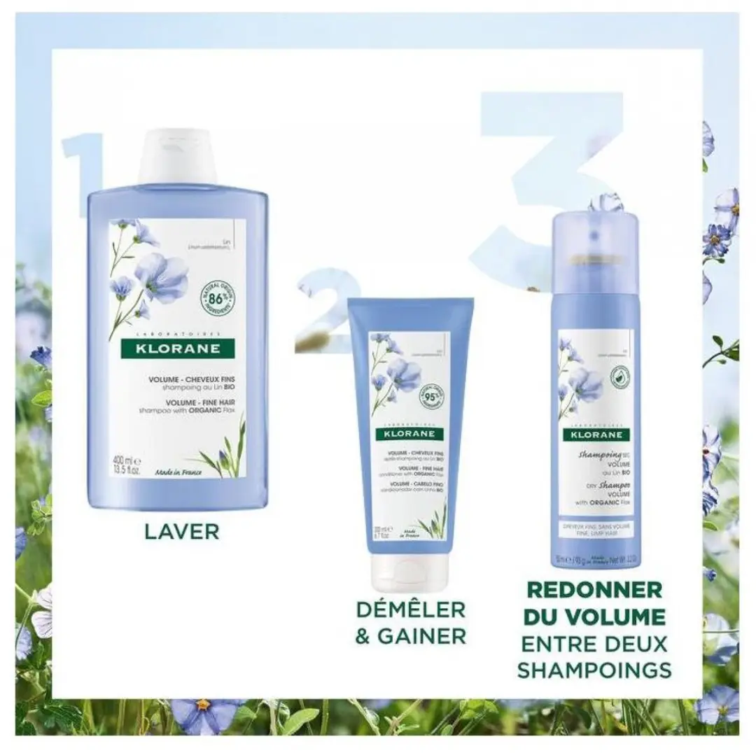 Klorane Lijnzaad Droge Shampoo 150ml