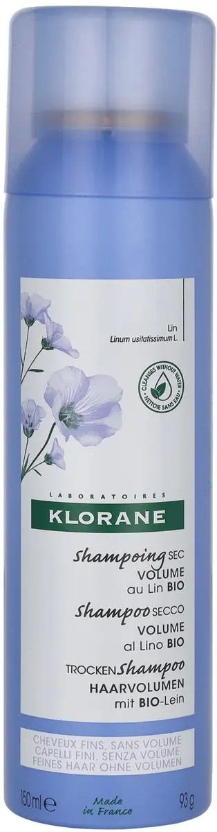 Klorane Lijnzaad Droge Shampoo 150ml
