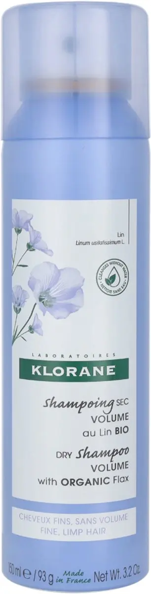 Klorane Lijnzaad Droge Shampoo 150ml