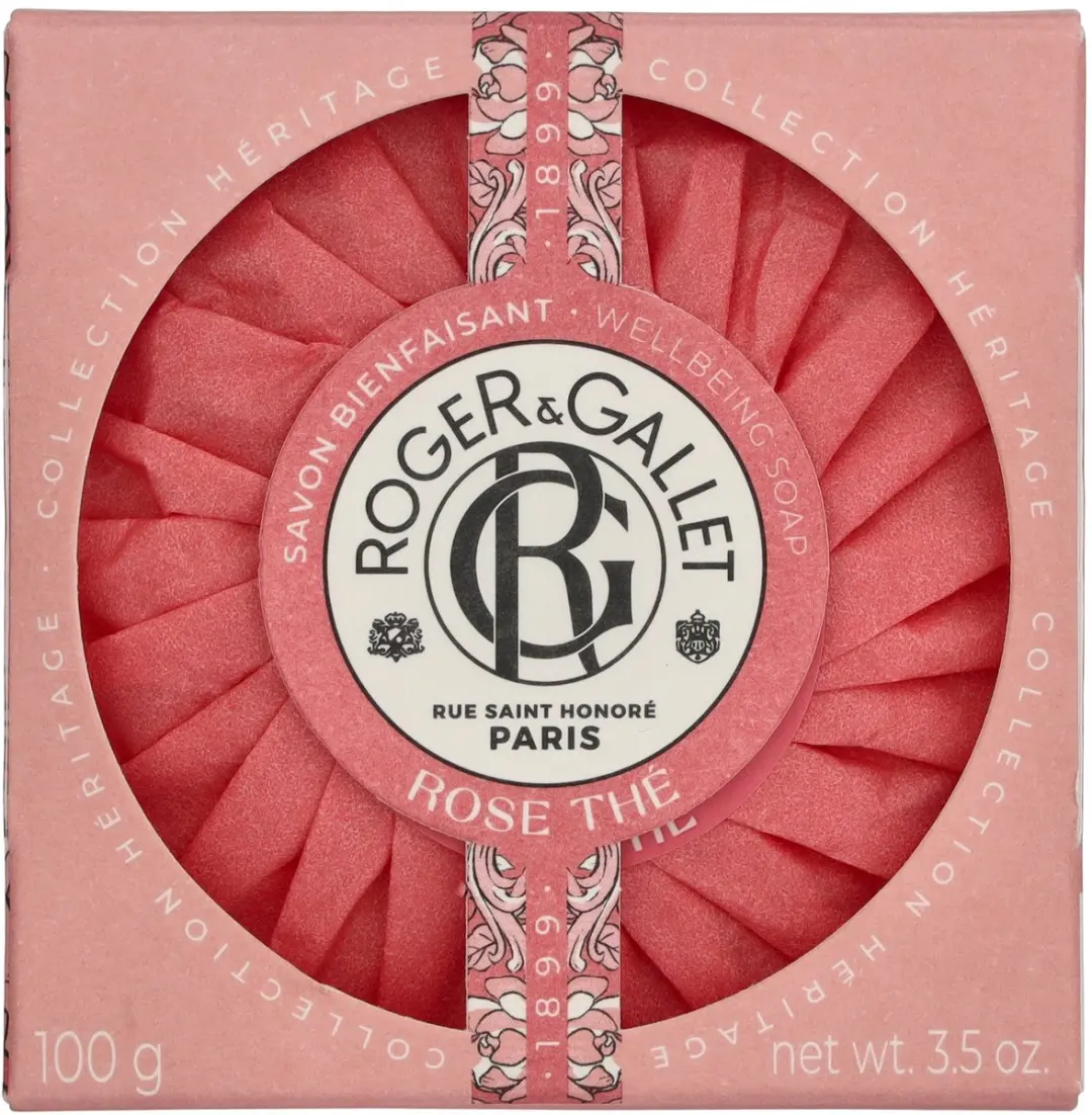 Roger & Gallet Rose Thé Blokzeep 100g