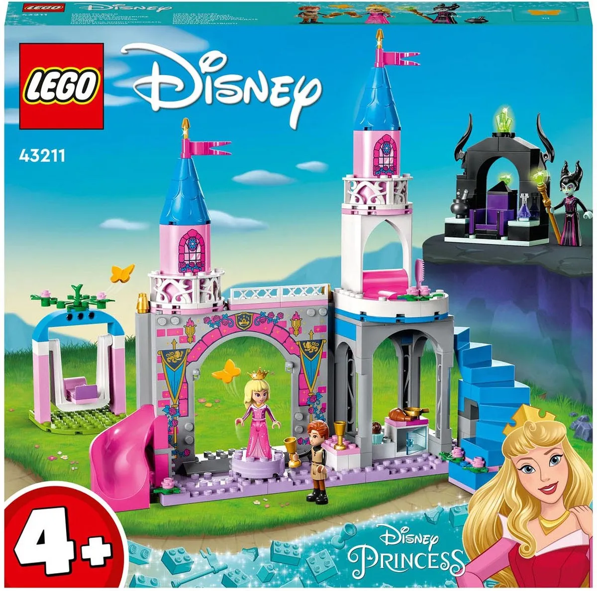 LEGO Disney Princess Kasteel van Aurora 43211 Bouwset - Meerkleurig