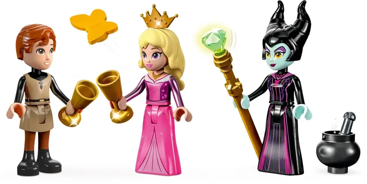LEGO Disney Princess Kasteel van Aurora 43211 Bouwset - Meerkleurig