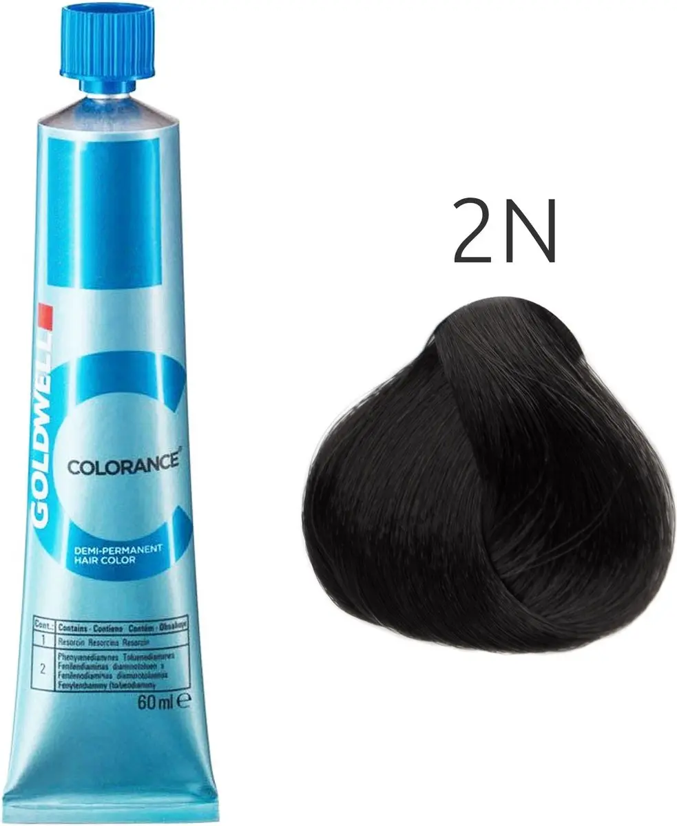 Goldwell Colorance Color Tube 2-N Black 60ml