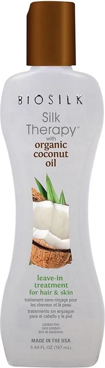 BioSilk Silk Therapy Coconut Oil Leave-in Treatment 167ml