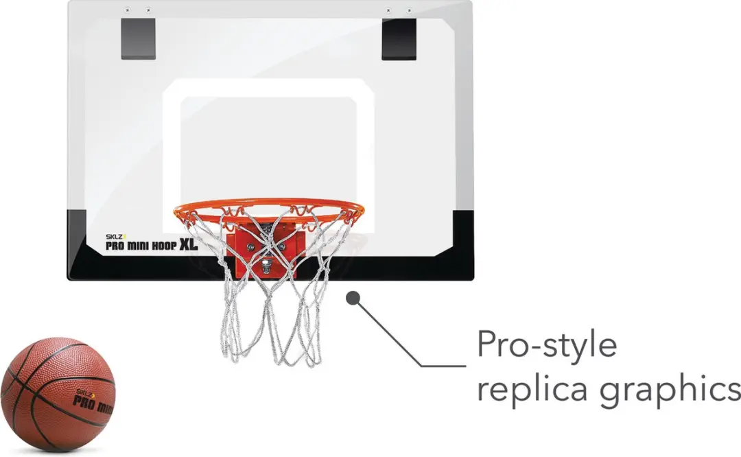 Sklz Pro Mini Hoop Basketbalbord XL - 24cm - afbeelding 6 van 6