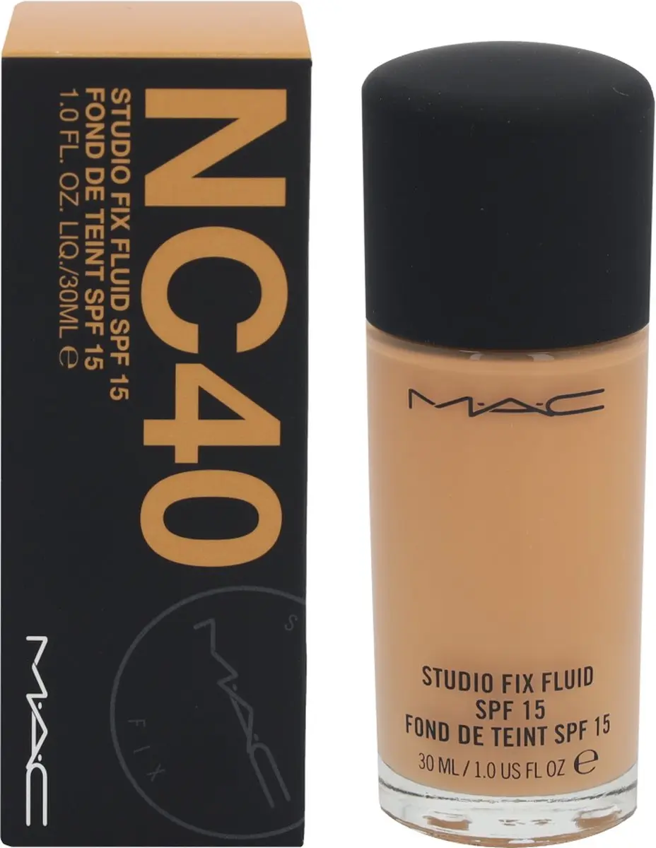 MAC Studio Fix Fluid SPF 15 NC40 - 30ml - afbeelding 6 van 6