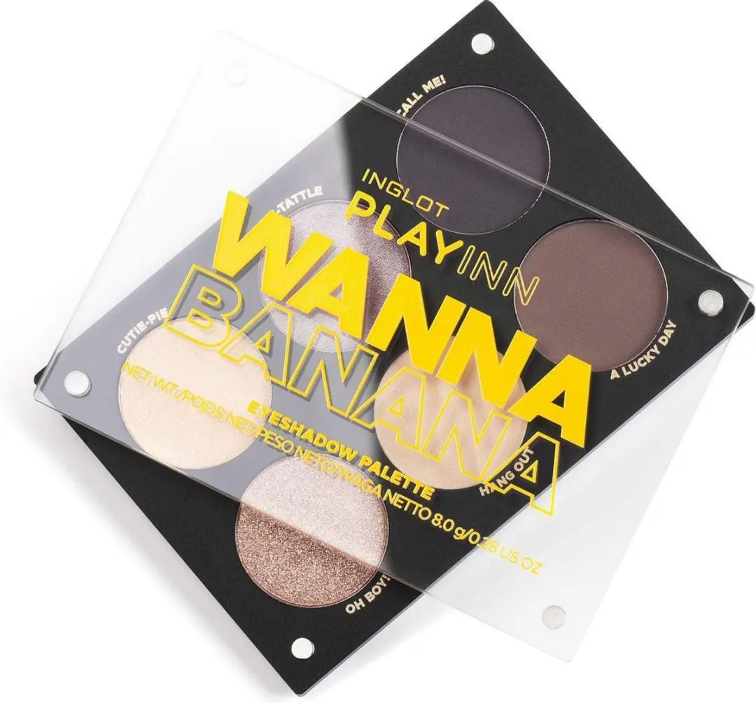 Inglot Wanna Banana Oogschaduw Palette