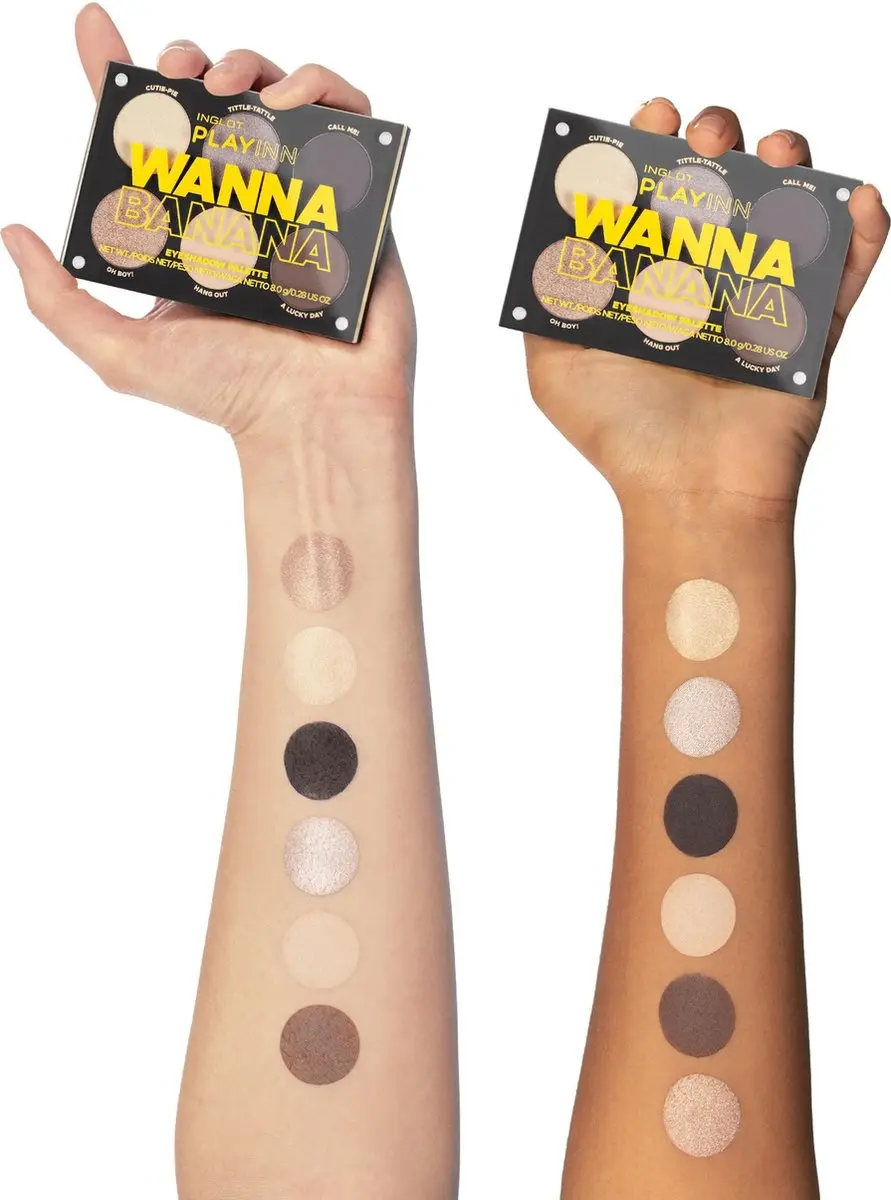 Inglot Wanna Banana Oogschaduw Palette - 8g