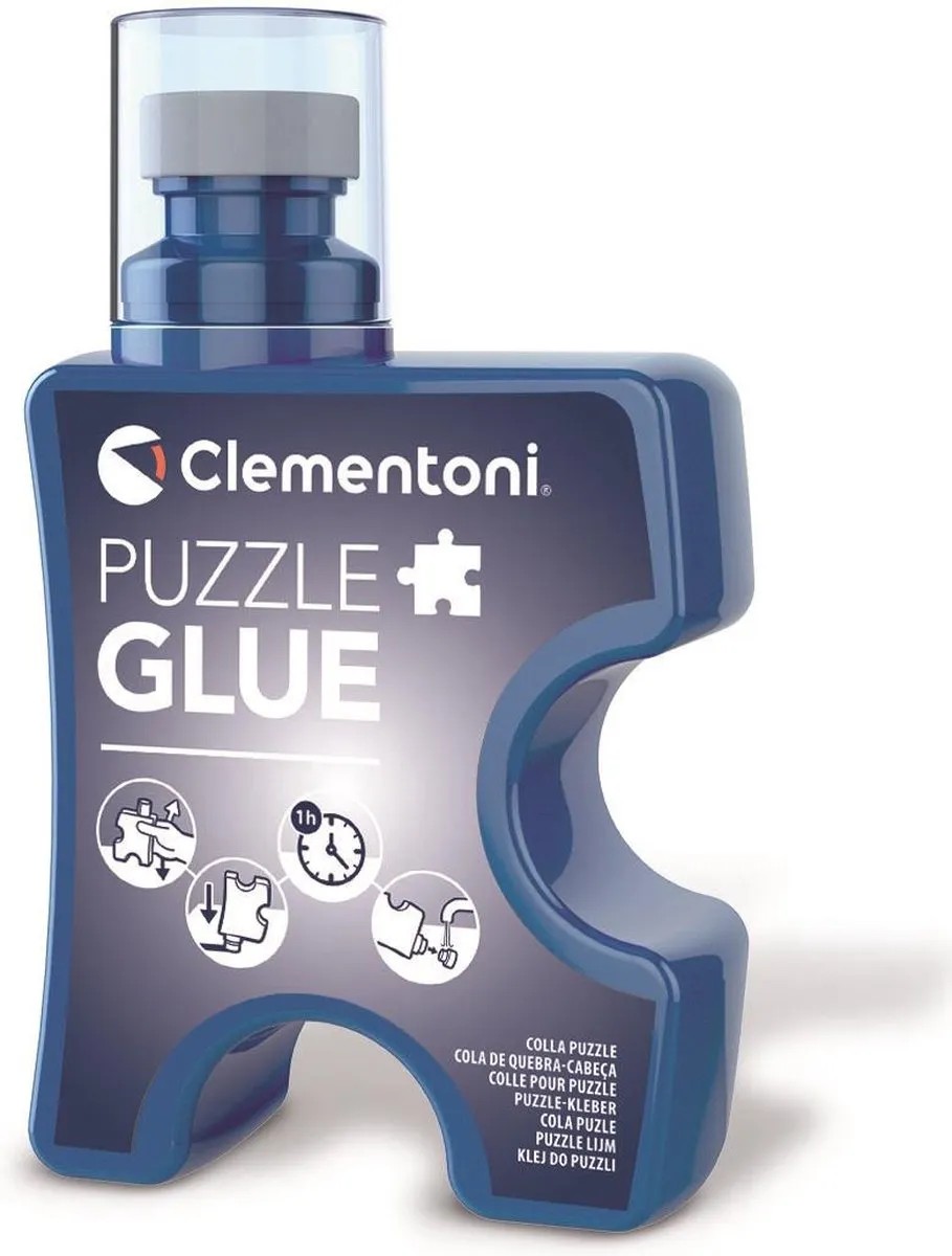 Clementoni - Legpuzzellijm - 200ml - Voor het vastlijmen van puzzels