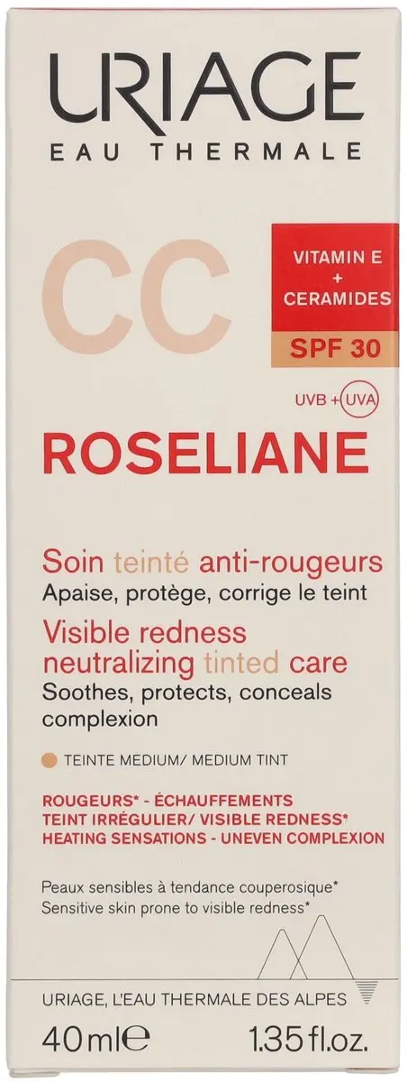 Uriage Roseliane CC Crème SPF 30 - 40ml