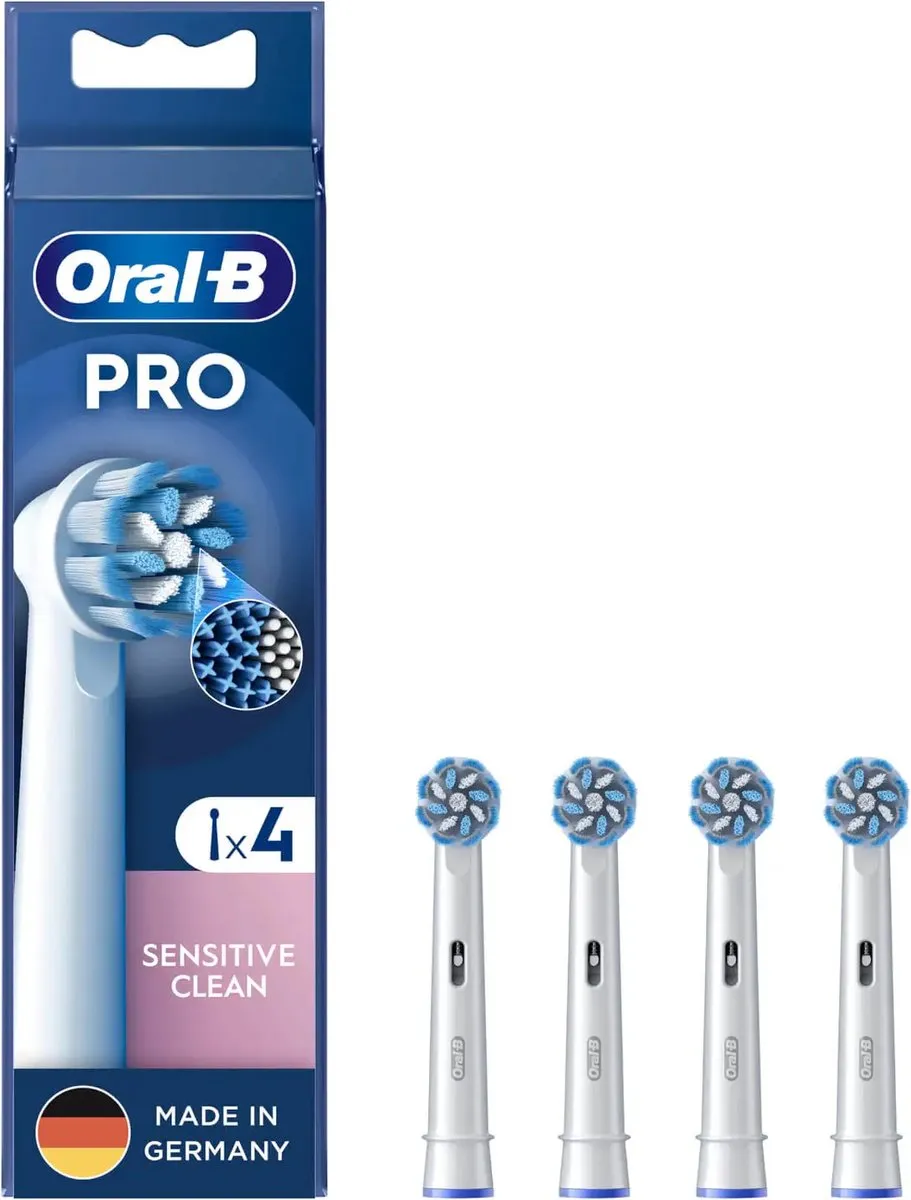Oral-B Pro Sensitive Clean Opzetborstels 4 Stuks