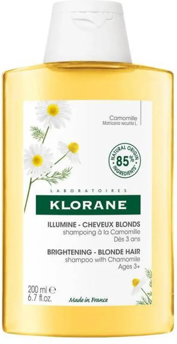 Klorane Blond Highlights Shampoo met Kamille 200ml