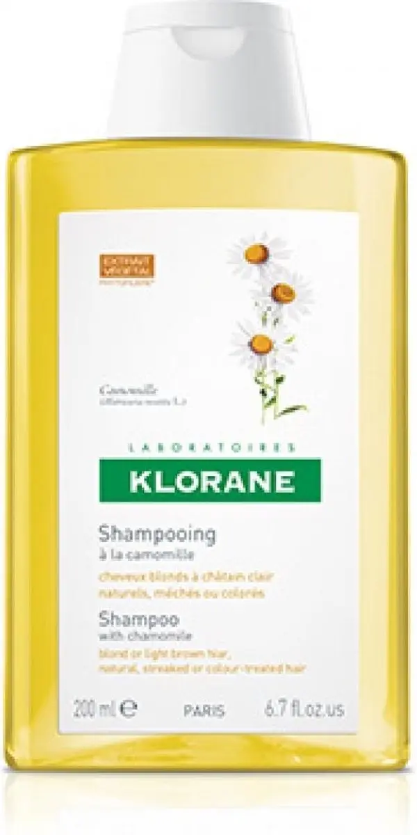 Klorane Blond Highlights Shampoo met Kamille 200ml