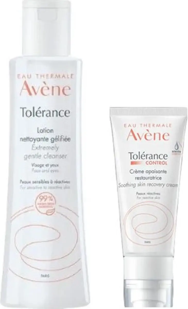 Avène Tolerance Gel Lotion + Control Crème Bundel