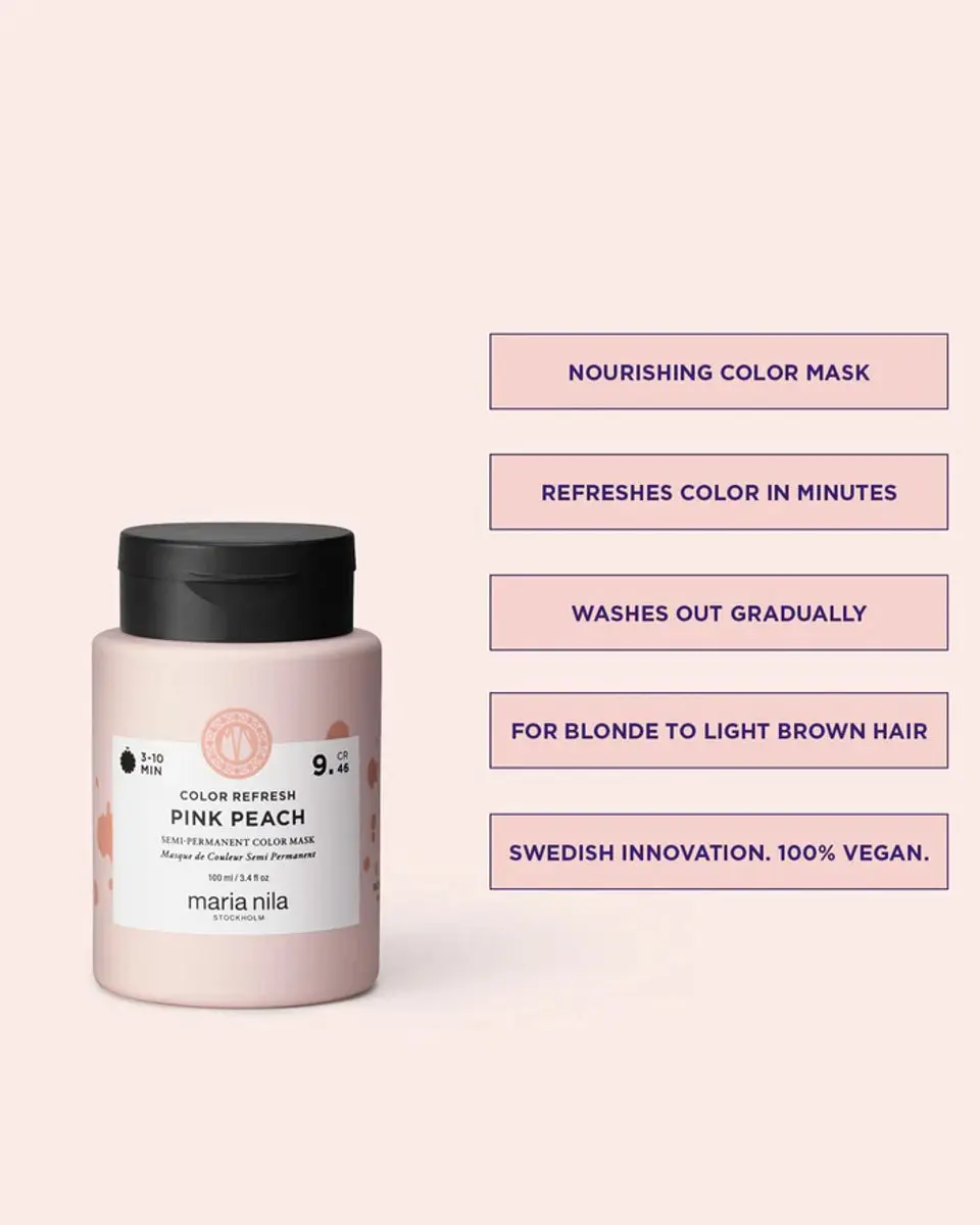 Maria Nila Color Refresh Pink Peach 9.46 - 100ml