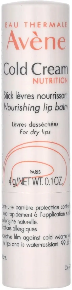 Avène Cold Cream Voedende Lipstick 4g