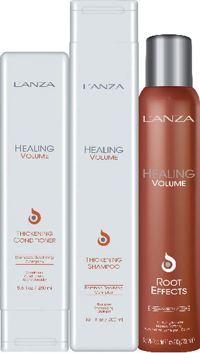 L'anza Healing Volume Shampoo & Conditioner 750ml