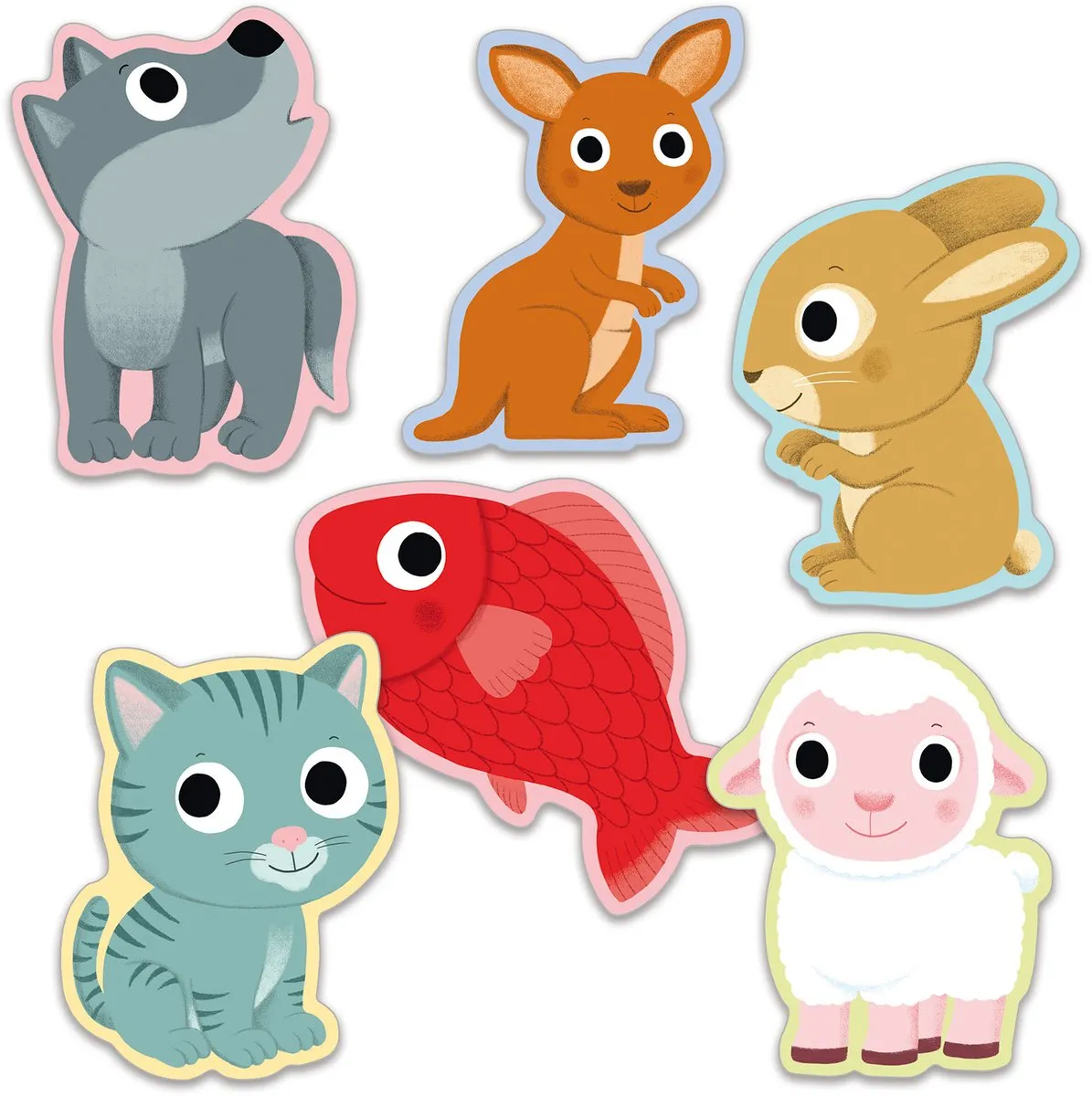 Djeco Little Mime Kaartspel - 4 Spelers - Multicolor - afbeelding 3 van 6