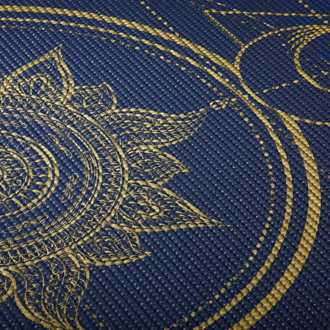 Gaiam Reversible Sun & Moon Yoga Mat - Blauw